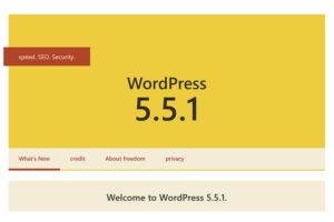 WordPressメジャーアップデート対応記録(ver5.5)